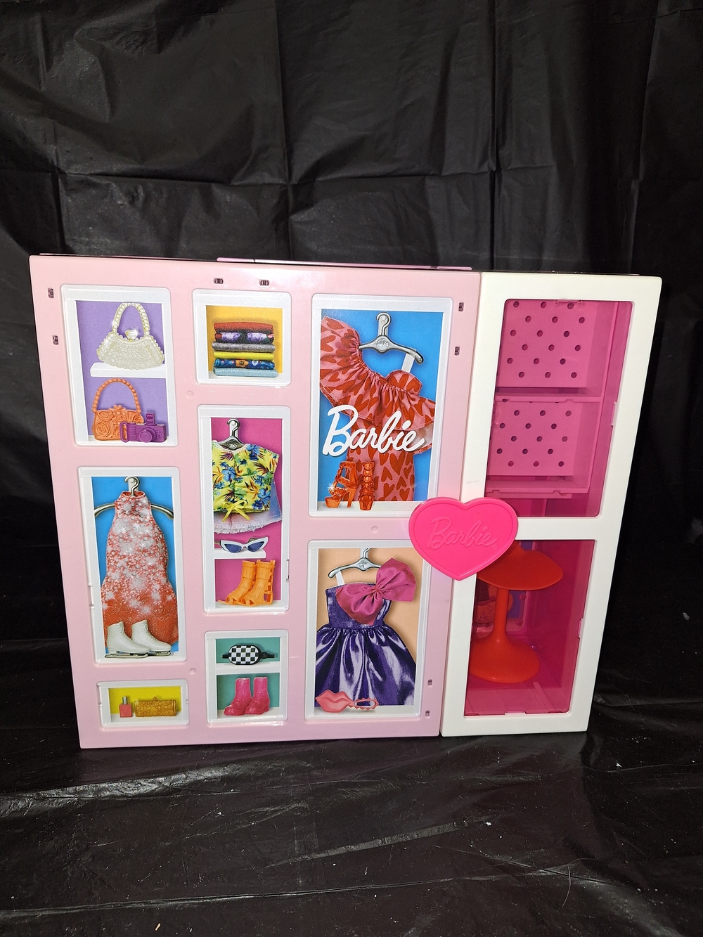 Barbie Fashion Closet Playset - Pink and White